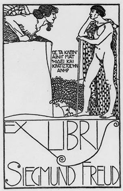 Exlibris de Sigmund Freud