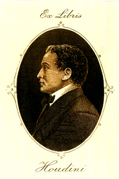 Exlibris de Harry Houdini