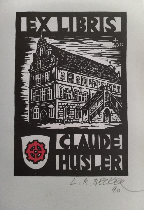 Exlibris de Louis-René Becker