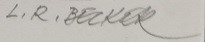 Firma de Louis-René Becker