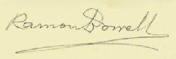 Firma de Ramón Borrell