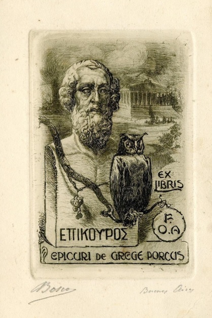 Exlibris de Alfonso Bosco