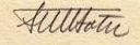 Firma de Fritz Bötel