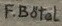 Monograma de Fritz Bötel