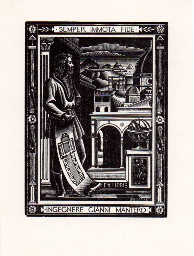 Exlibris de Bruno Bramanti