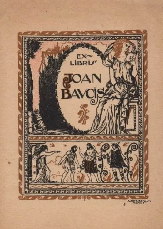 Exlibris de Antonio Bulbena Masferrer