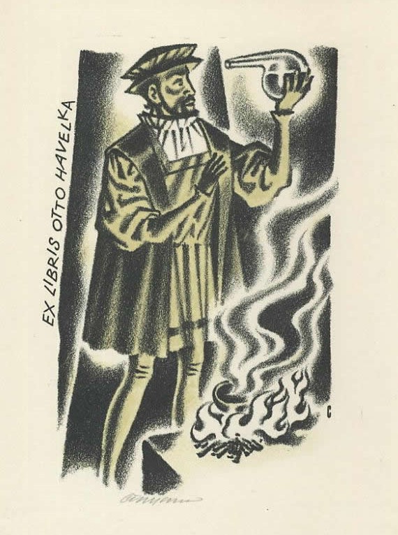 Exlibris de Vojtěch Cinybulk