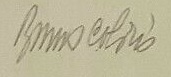 Firma de Bruno Colorio