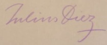 Firma de Julius Diez