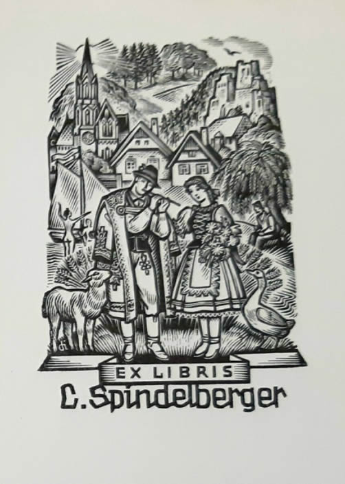 Exlibris de István Drahos