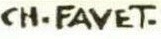 Monograma de Charles Favet