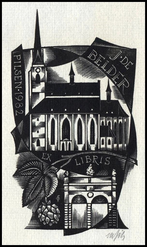 Exlibris de Otakar Mařík