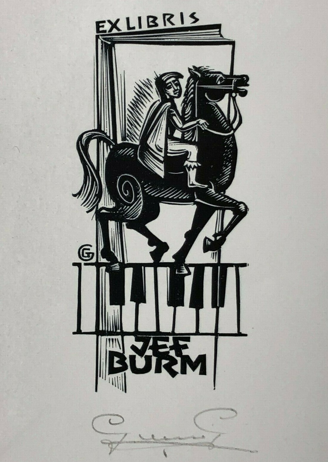 Exlibris de Gerard Gaudaen