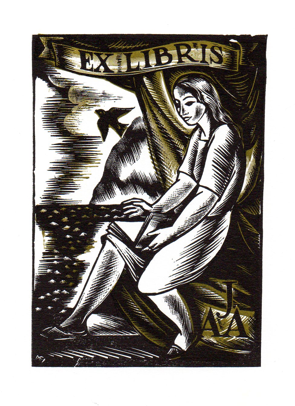 Exlibris de Antoni Gelabert