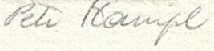 Firma de Petr Hampl