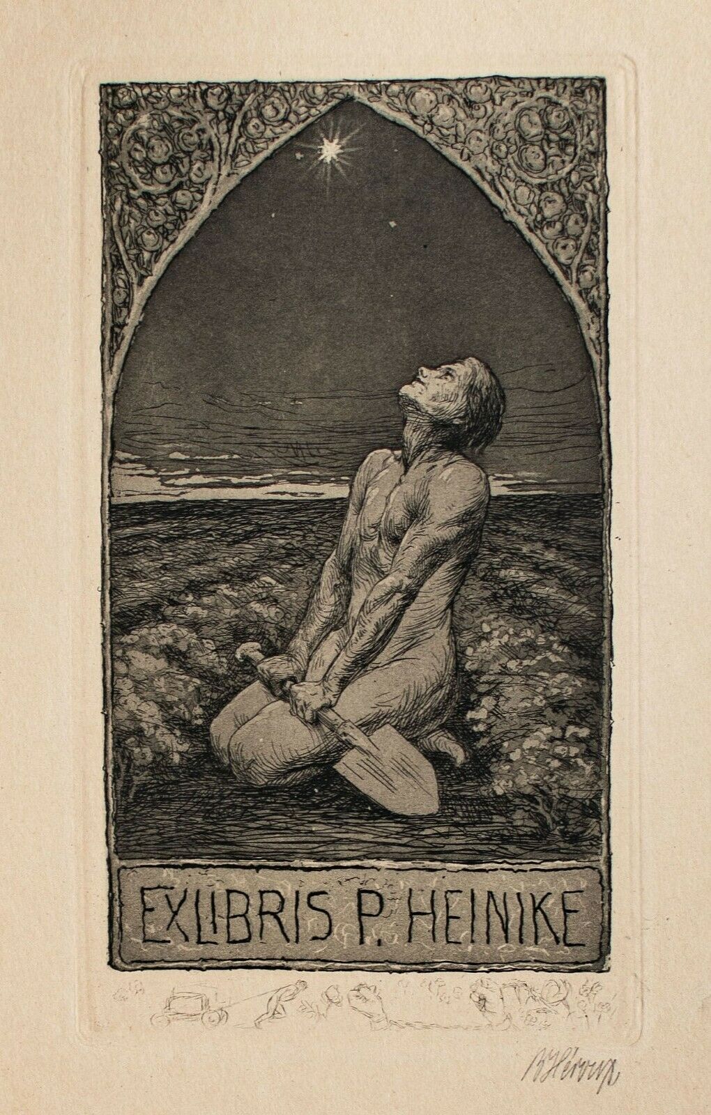 Exlibris de Bruno Héroux