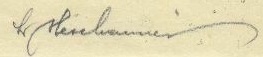 Firma de Ludwig Hesshaimer