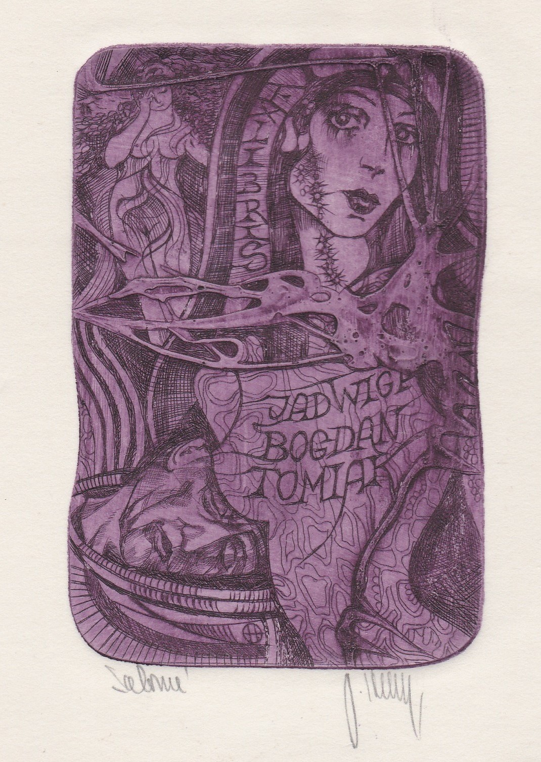 Exlibris de Pavel Hlavatý