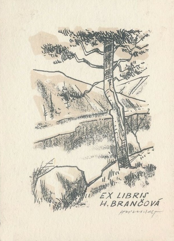 Exlibris de Stanislav Hlinovský