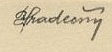 Firma de Bohumil Hradečný