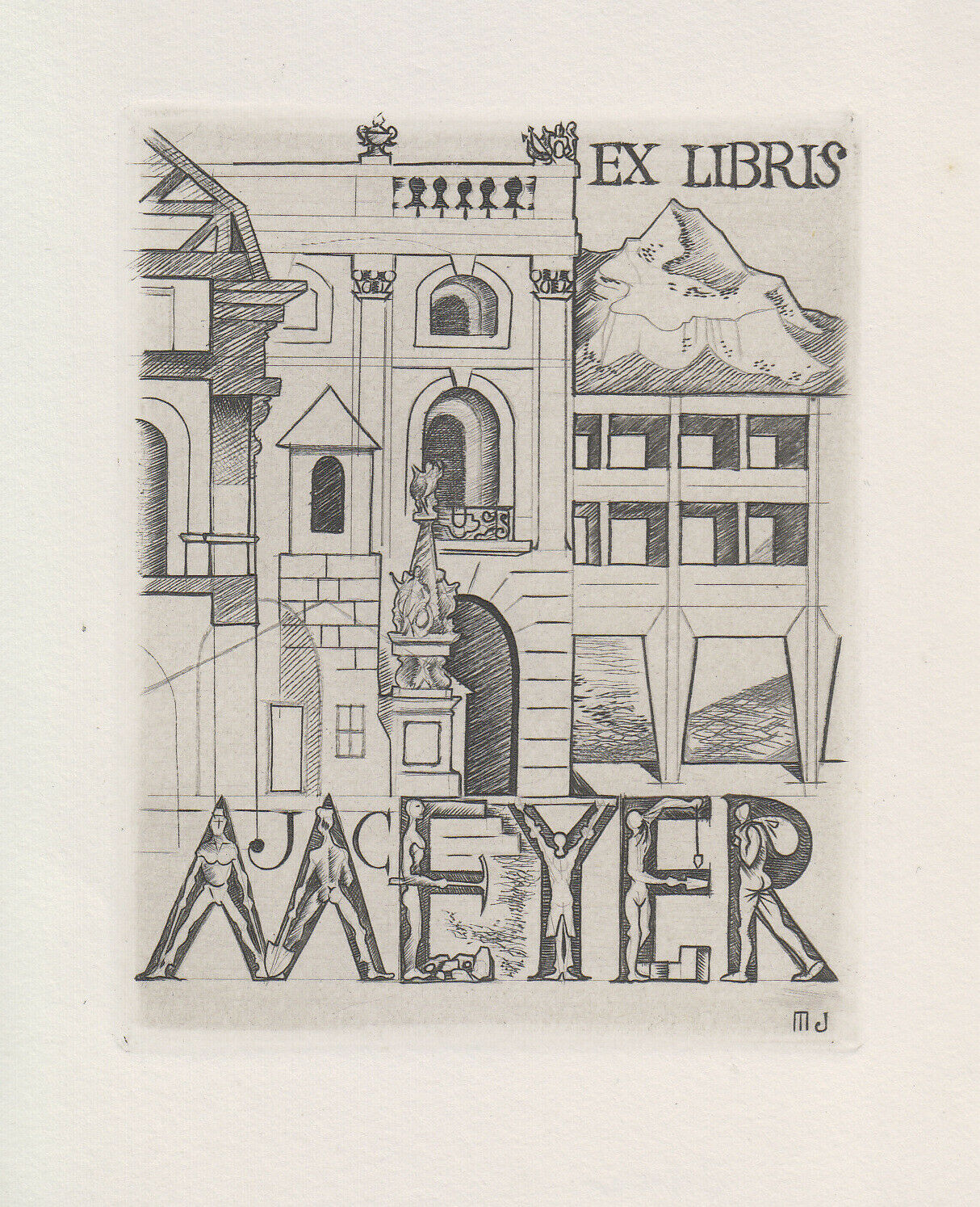 Exlibris de Michel Jamar