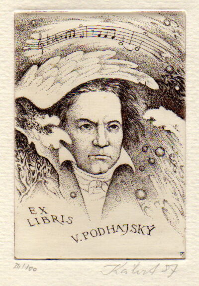 Exlibris de Josef Kábrt