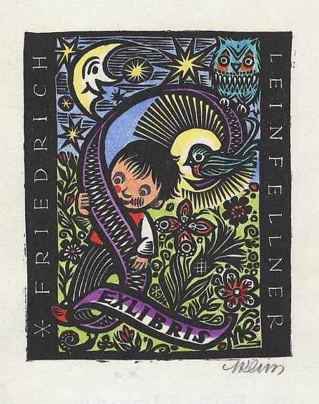 Exlibris de Maria Bauer-Klimbacher