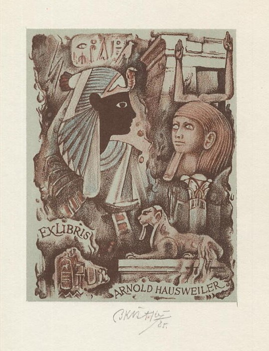 Exlibris de Bohumil Krátký