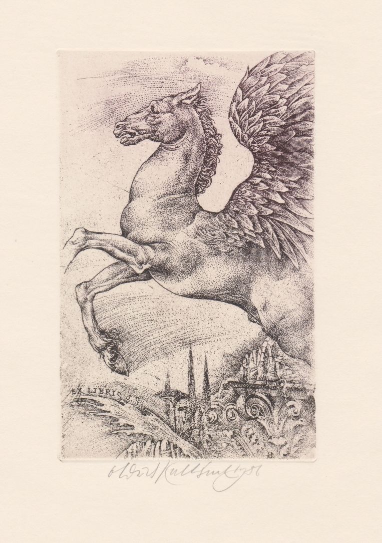 Exlibris de Oldřich Kulhánek
