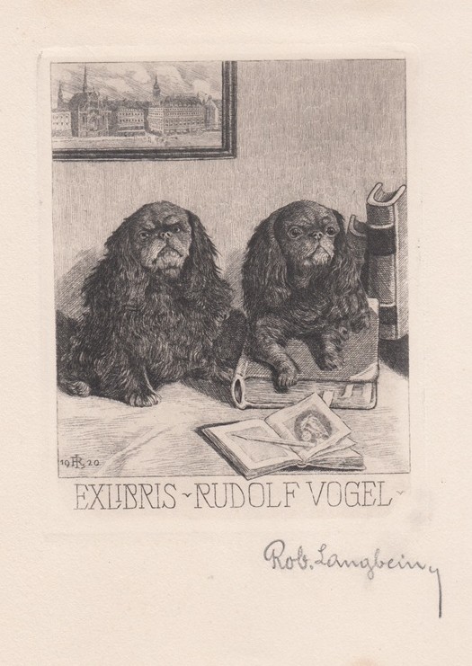 Exlibris de Robert Langbein