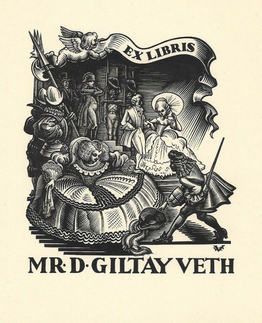 Exlibris de Valentin Le Campion