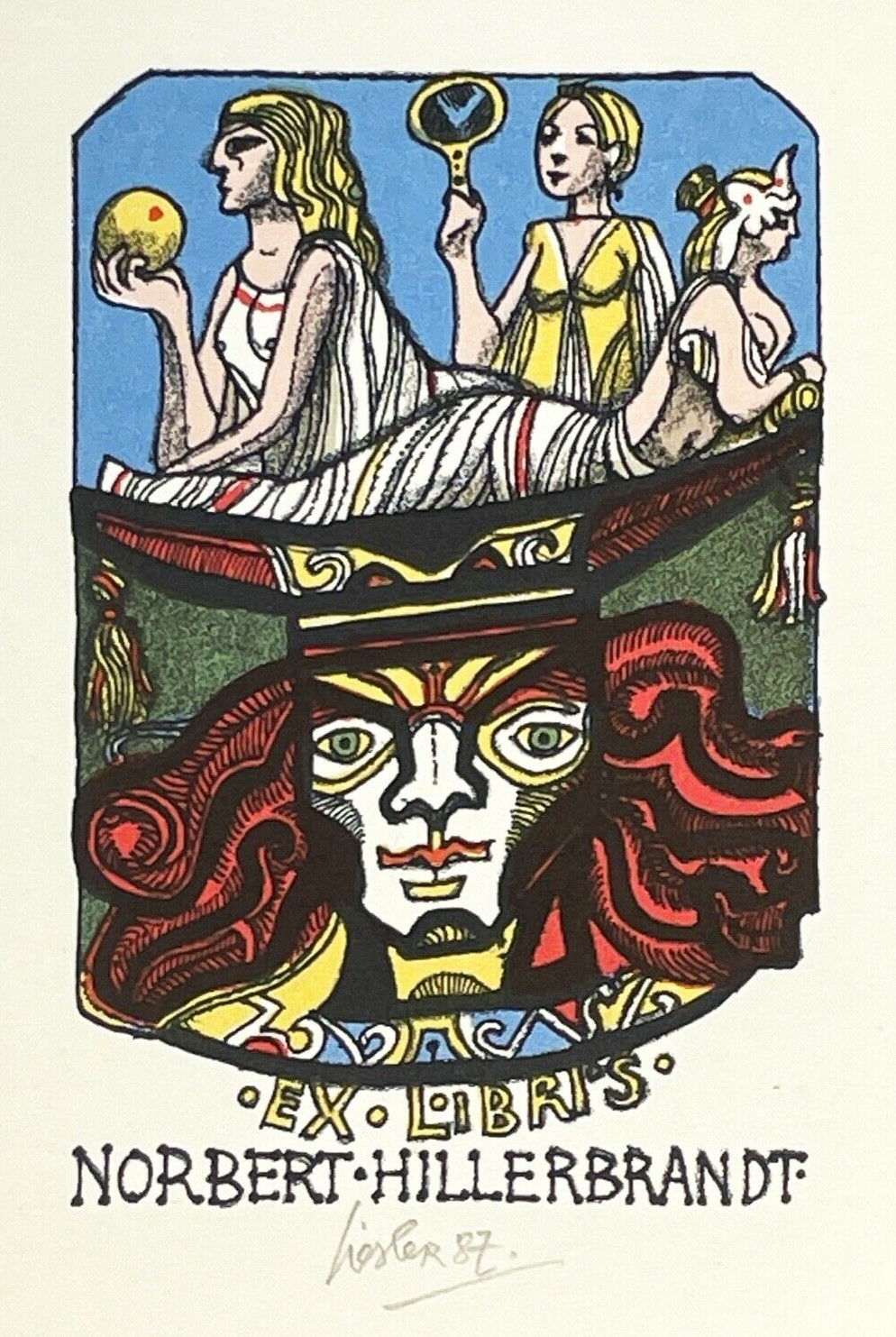 Exlibris de Josef Liesler