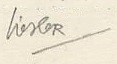 Firma de Josef Liesler