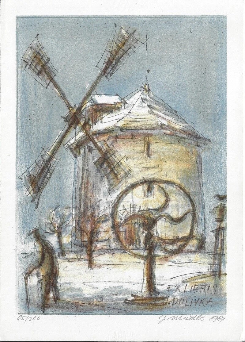 Exlibris de Jiří Mádlo