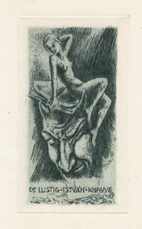 Exlibris de József Menyhárt