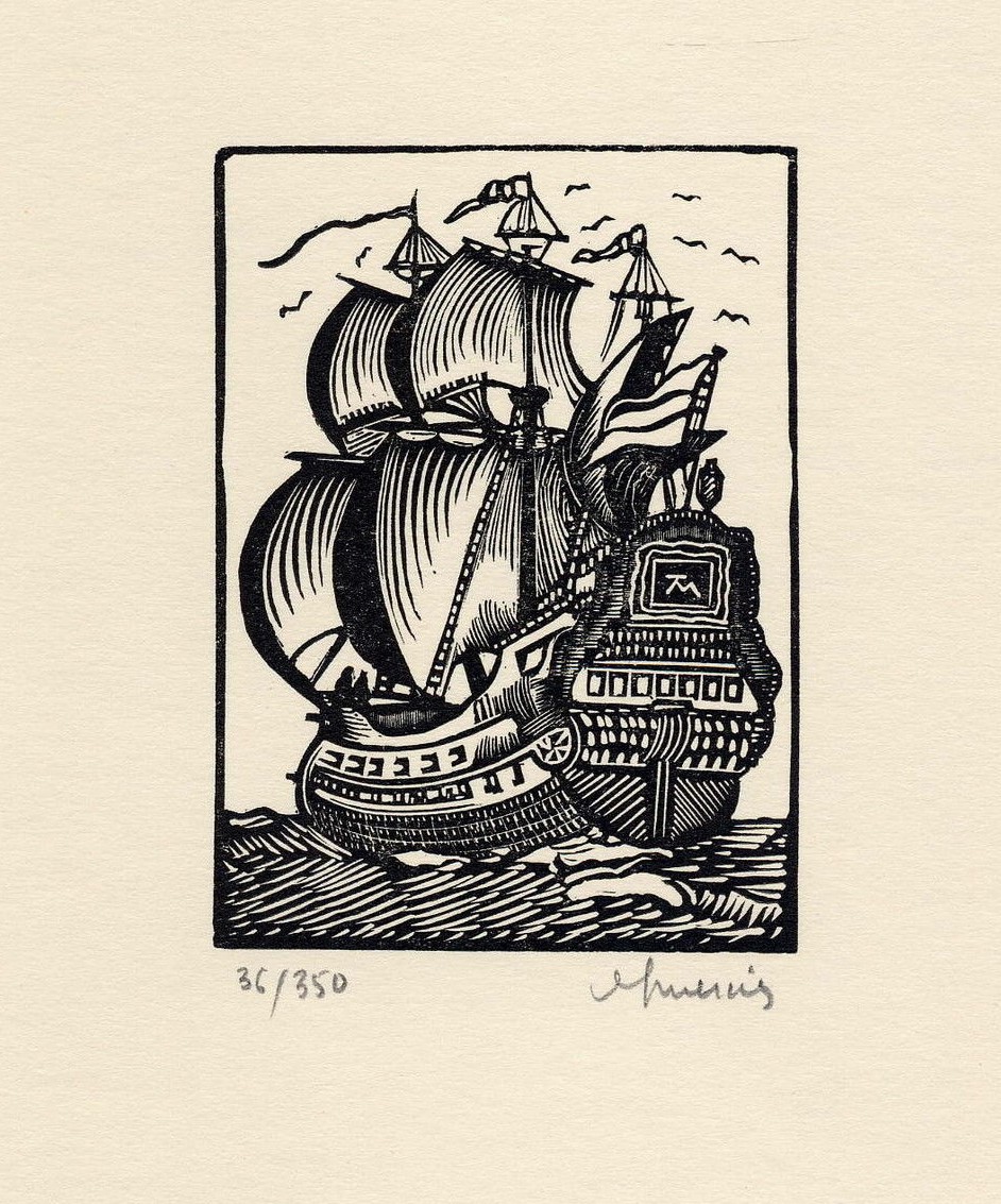 Exlibris de Jocelyn Mercier