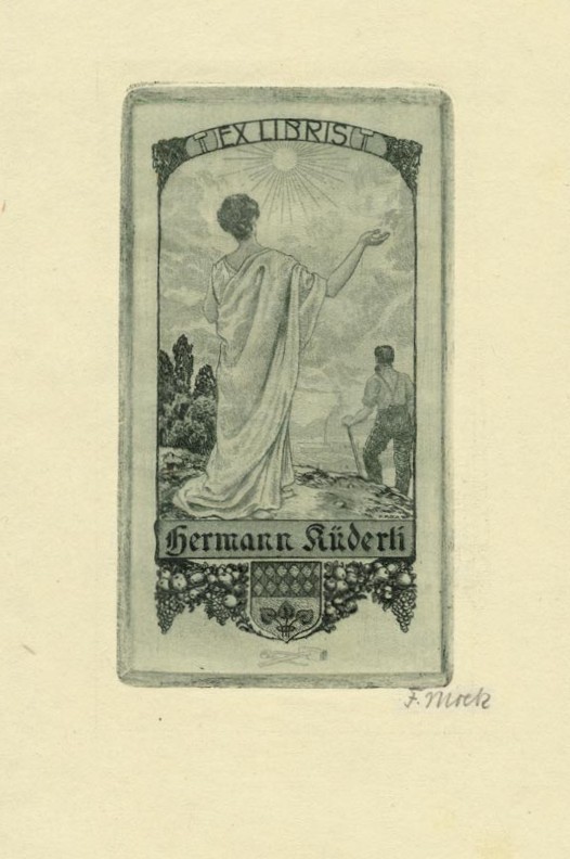 Exlibris de Fritz Mock