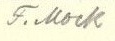 Firma de Fritz Mock