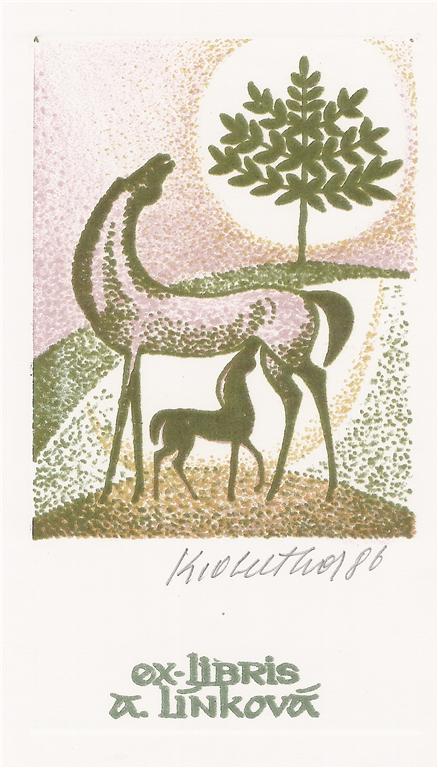 Exlibris de Karel Oberthor