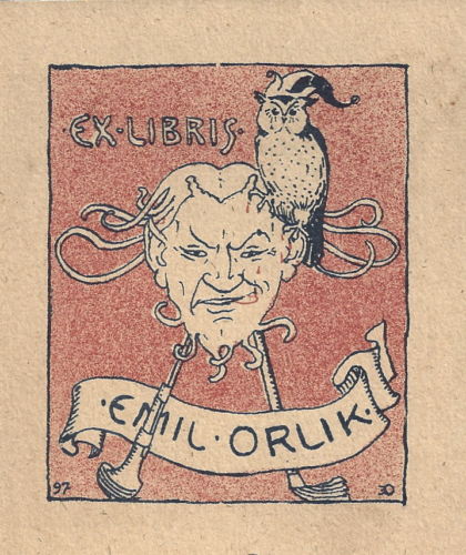 Exlibris de Emil Orlik