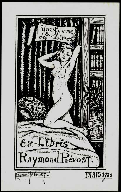 Exlibris de Raymond Prévost