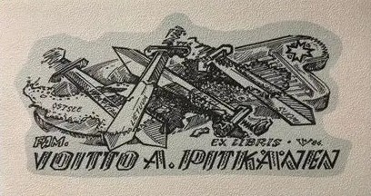 Exlibris de Vilnis Resnis