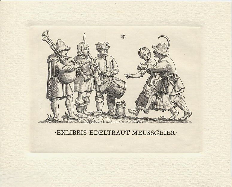 Exlibris de Gerhard Stauf