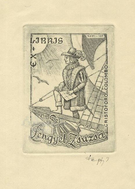Exlibris de István Tempinszky