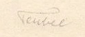 Firma de Friedrich Teubel