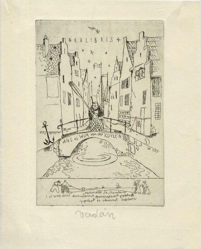 Exlibris de Endre Vadász