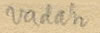Firma de Endre Vadász