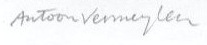 Firma de Antoon Vermeylen