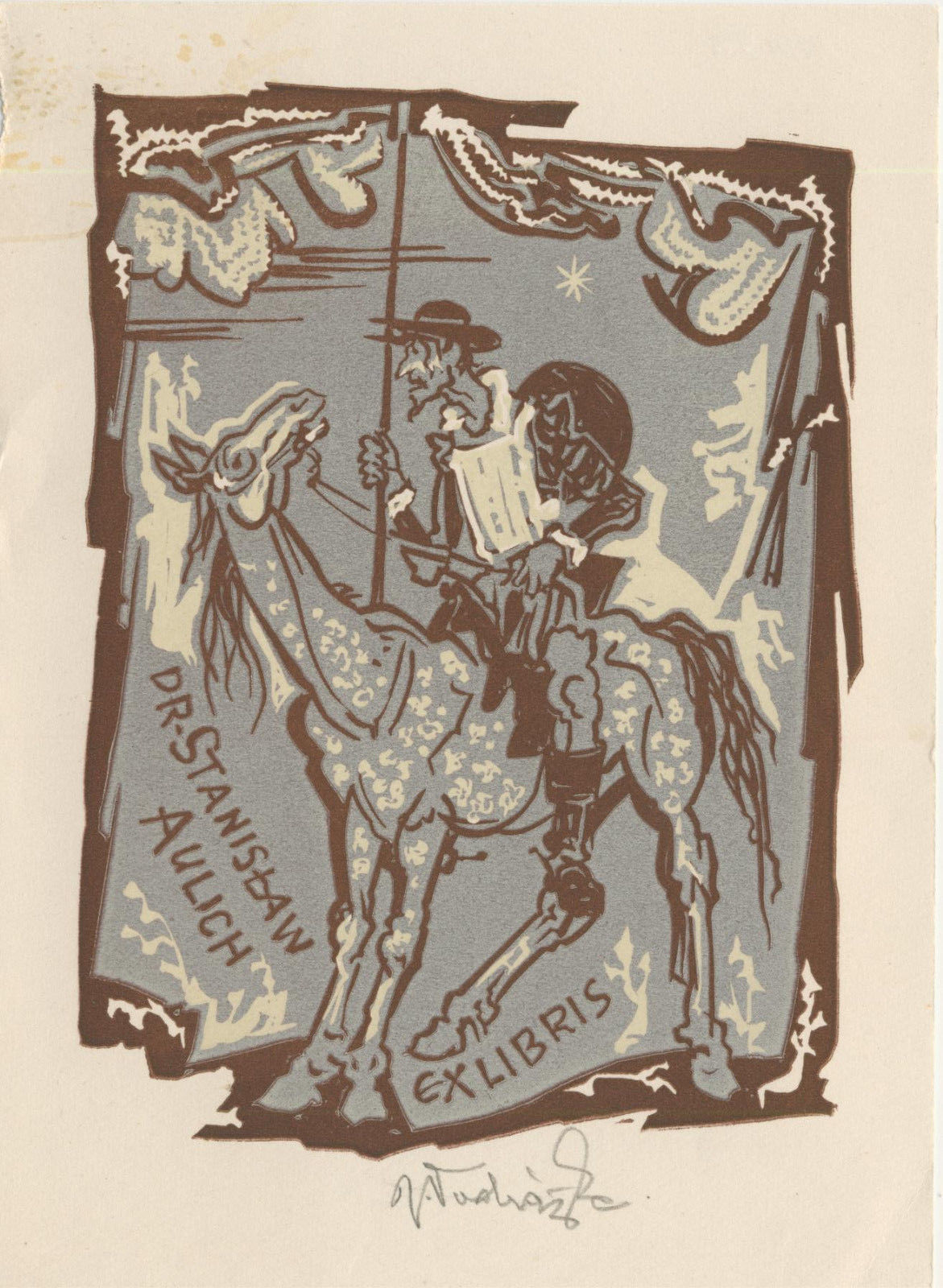 Exlibris de Jaroslav Vodrážka