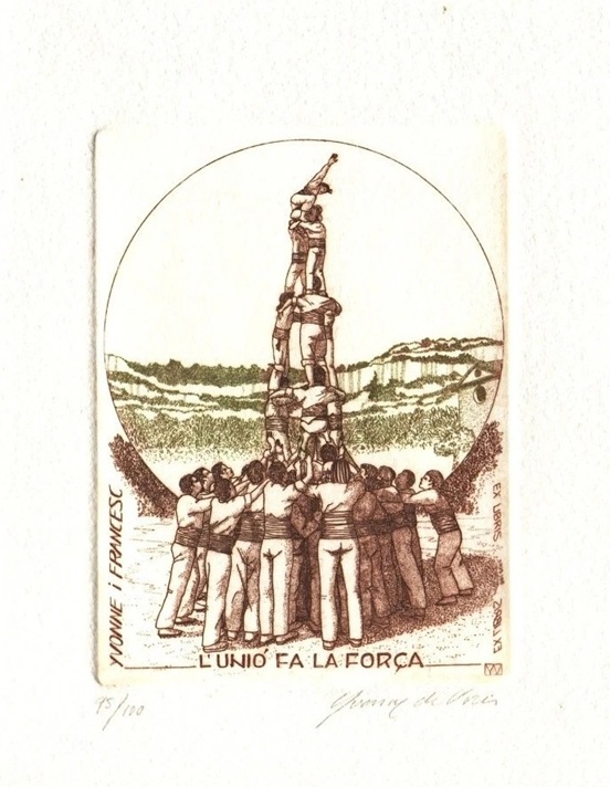 Exlibris de Yvonne de Vries